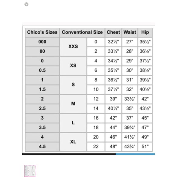 Chicos brown pants size 1 - Picture 6 of 6